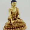 Fully Gold Gilded 8.75" Medicine Buddha Statue - Right