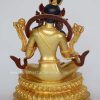 Fully Gold Gilded 9.25" Green Tara Statue - Back