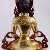 Fully Gold Gilded 20″ Amitayus Statue - Back