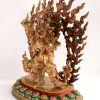 Multicolored 19.5" Vajrapani Statue Copper Alloy (Wrathful) - Left