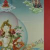 White Tara Tibetan Thangka Hand Painted 24k Gold Detailing 33.25" x 23" - Top Right