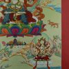 White Tara Tibetan Thangka Hand Painted 24k Gold Detailing 33.25" x 23" - Bottom Right