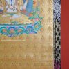 108 Chenrezig Tibetan Thangka 44" x 31.75", 24k Gold Detailing - Bottom Right