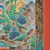 Maitreya Buddha Tibetan Thangka Painting 47.5" x 35" (24k Gold Detail) - Bottom Right
