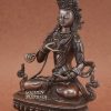 Antiquated Nepali Vajrasattva Statue, 9" Hand Crafted Fine Details, Dorje Sempa - Left