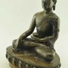 Oxidized Copper 14" Shakyamuni Buddha Statue (Made in Patan) - Left
