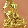 Fully Gold Gilded 7.25" Guru Milarepa Statue (24k Gold Gilded) - Right
