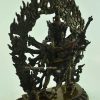 Oxidized Copper 13.5" Chakrasamvara Statue w/Consort - Right