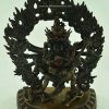 Oxidized Copper 13.5" Chakrasamvara Statue w/Consort - Upper