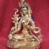 Complete Set of 21 Tara Goddesses 22cm Handmade Fully Gilded (24k Gold) - Left
