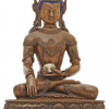Oxidized Copper 26cm Masterpiece Akshobhya Statue Handmade - Gallery