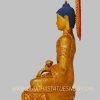 Fully Gold Gilded 52cm Masterpiece Shakyamuni Buddha Statue - Left Side