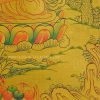 Chenrezig Thangka Painting, 15.5" x 9.75", 24K Gold Detailing - Bottom Right