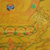 Shakyamuni Buddha Tibetan Thangka Painting 15.5" x 12" (Hand Painted) - Bottom Right