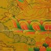 Vajrasattva Tibetan Thangka Painting 15" x 12" (Hand Painted) - Bottom Left
