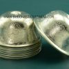 3.5" Set of Eight Offering Bowls, Fully Silver Plated, Fine Hand Carvings - Outer