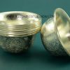 3.5" Set of Seven Offering Bowls, Fully Silver Plated, Fine Hand Carvings - Inner