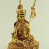 Fully Gold Gilded 8" Guru Rinpoche Statue - Right