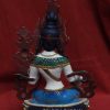 21 Tara Statues 8.5" Multicolored Face Painted 24k Gold - Tara Back