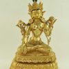 Fully Gold Gilded 13.25" Handmade Cintachakra Statue, Gold Face Painted - Gallery