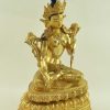Fully Gold Gilded 13.25" Handmade Cintachakra Statue, Gold Face Painted - Right
