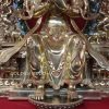 Fully Gold Gilded 23" Maitreya Buddha Statue - Front Lower