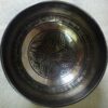 Tibetan Singing Bowl 9cm x 17cm Antiquated, Traditional Design - Double Dorje Interior