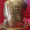 Fully Gold Gilded 12" Shakyamuni Buddha Statue (Handmade) - Back