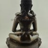 Oxidized Copper 17.5" Samantabhadra Statue with Consort (Yab Yum), Handmade - Back