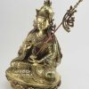 Copper Finish 16" Padmasambhava Rupa Sculpture, Konchog-Chindu Form - Left