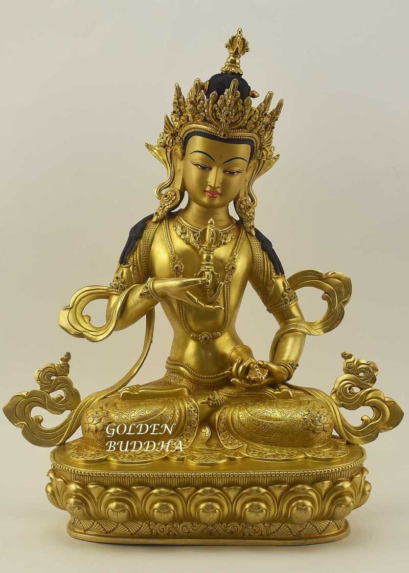 Vajrasattva Statue 14 inch, Handmade, Buddha statue for sale