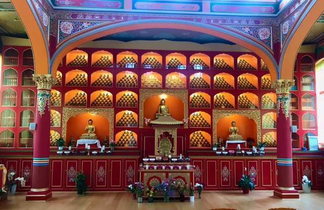 Shrine Room at Samye Ling Monastery