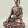 Oxidized Copper 9" Shakyamuni Buddha Statue (Handmade in Nepal ) - Left