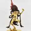 Partly Gold Gilded 15.5" Masterpiece Vajravarahi Statue (Wrathful Vajrayogini) - Back no frame