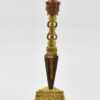 Tibetan Phurba Set 9.25", Handmade in Nepal, Hayagriva Handle, Gold Plated - Back