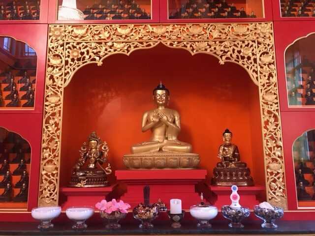 Shrine Room, Kagyu Samye Dzong London