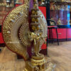 Fully Gold Gilded 31.75", 1000 Armed Avalokiteshvara Statue, Handmade in Patan, Nepal - Right Side
