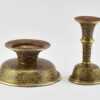 7.5" Serkyem Set, Gold Plated, Oxidized Copper, Brass, Handmade in Nepal - Set Down